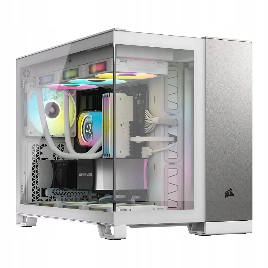 Corsair 2500X obudowa microATX z hartowanym szkłem