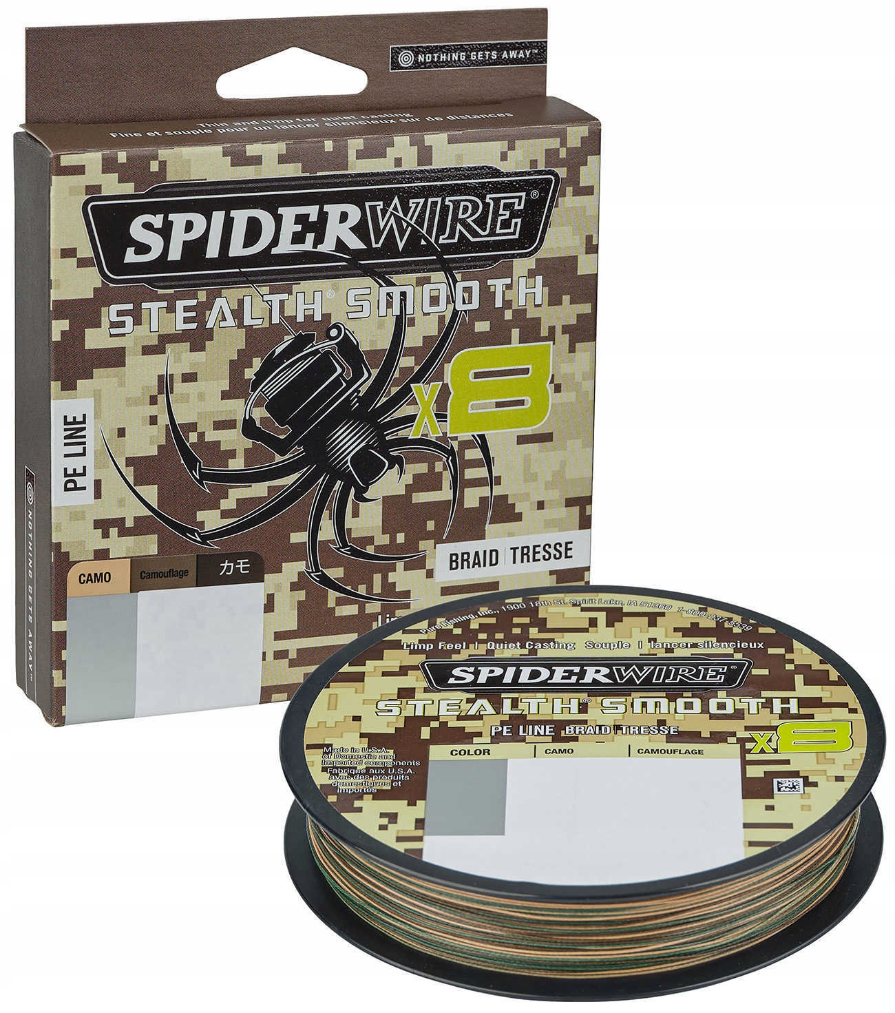 Spiderwire Stealth Smooth 8 Camo 0,15 mm 150 m
