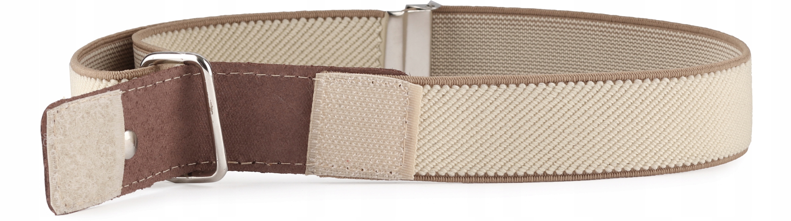 PASEK CHŁOPIĘCY na rzep ELASTYCZNY LADEHEID 62 cm czarny Motor Marka Ladeheid