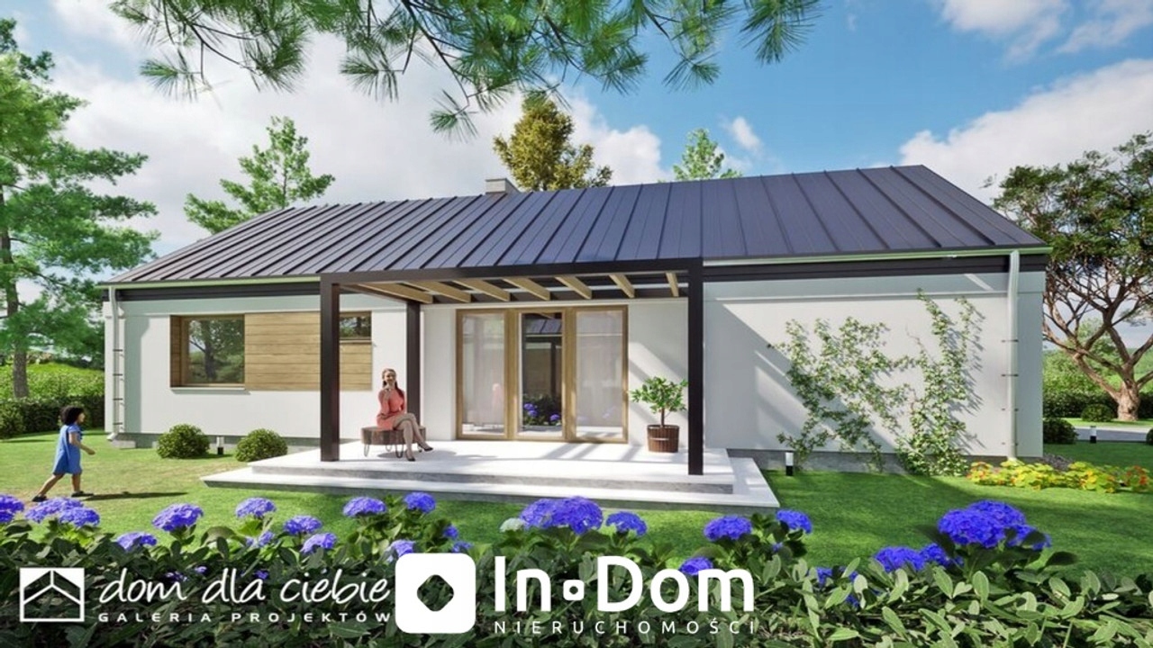 Dom, Gąbino, Ustka, Słupski, 82 m²
