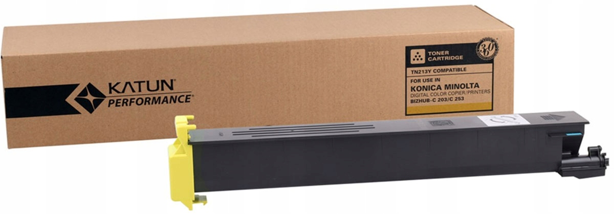 Toner Katun TN213Y TN-213Y 37770 pro Konica Minolta bizhub C203 C253