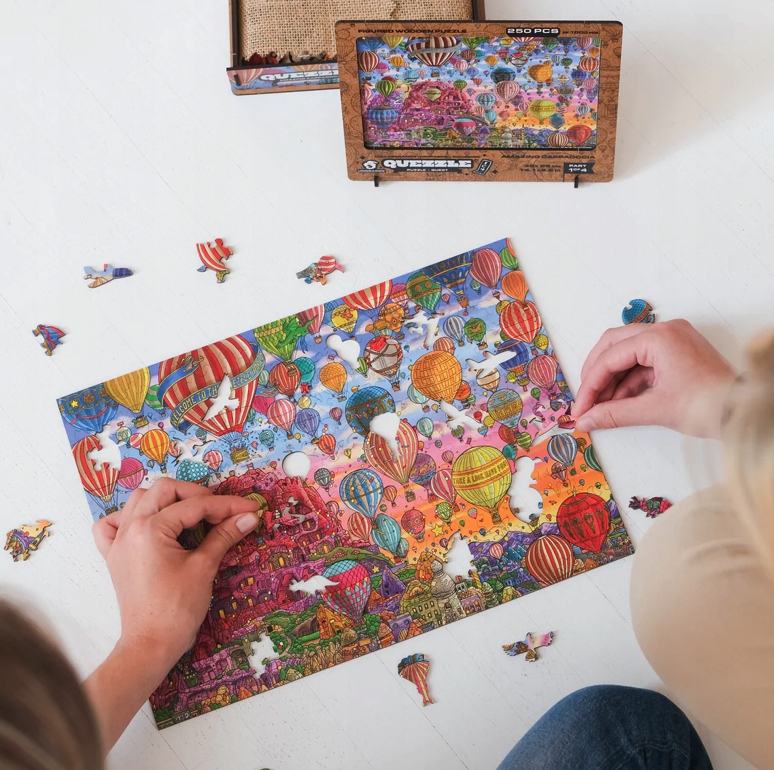 PUZZLE DREWNIANE NIESAMOWITA KAPADOCJA CZĘŚĆ 2-4 Kolekcja Mandala