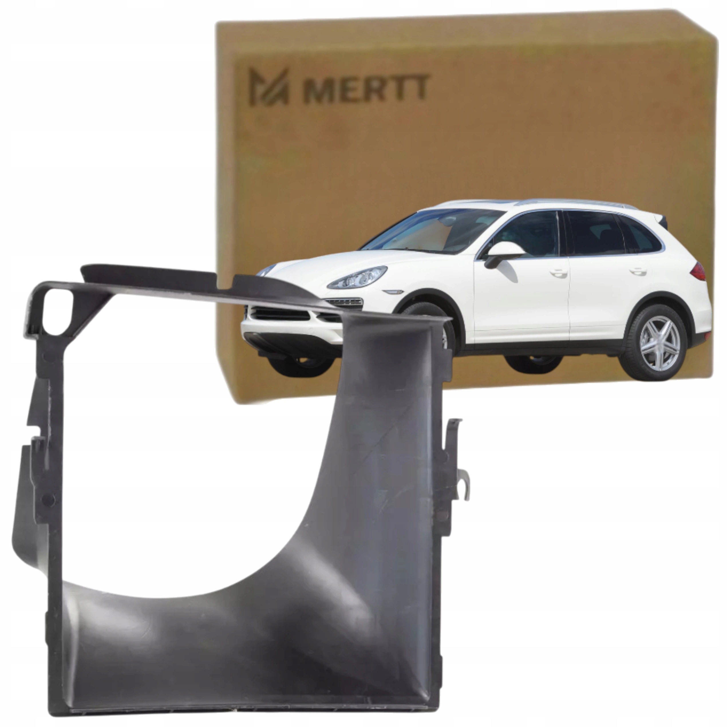 Porsche Cayenne II 10-14 Volant kanál přívodu Vzduchu Intercoolera Levý