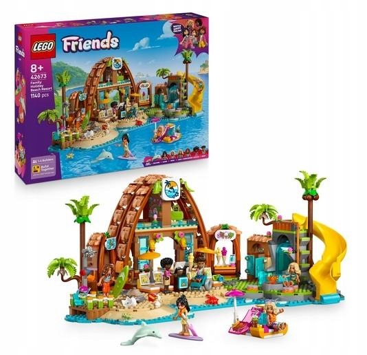 Lego(r) Friends 42673 Rodinná dovolená na pláži