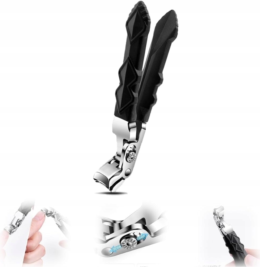 Kleštičky Na Nehty Pro Náročné Použití, Odolné Nerezové Kleštičky S Protiskluzovou Rukojetí