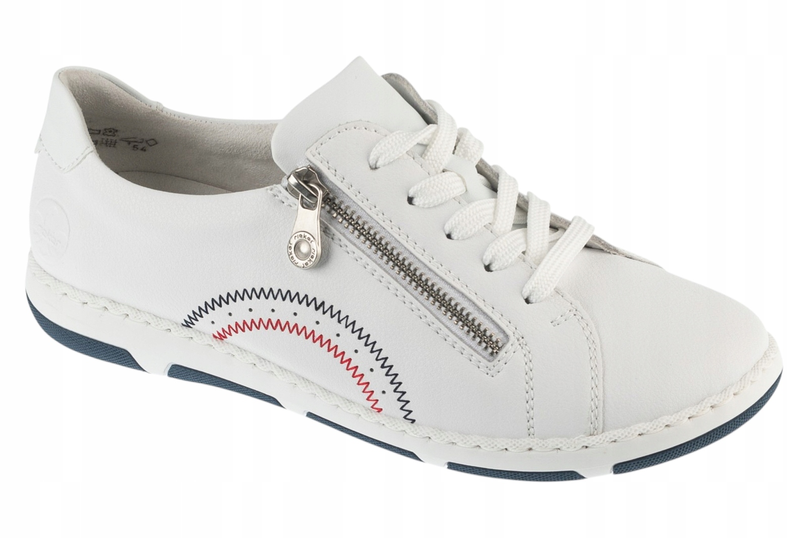 Rieker Tenisky [40] Boty Tenisky Dámské Kožené Boty Bílé