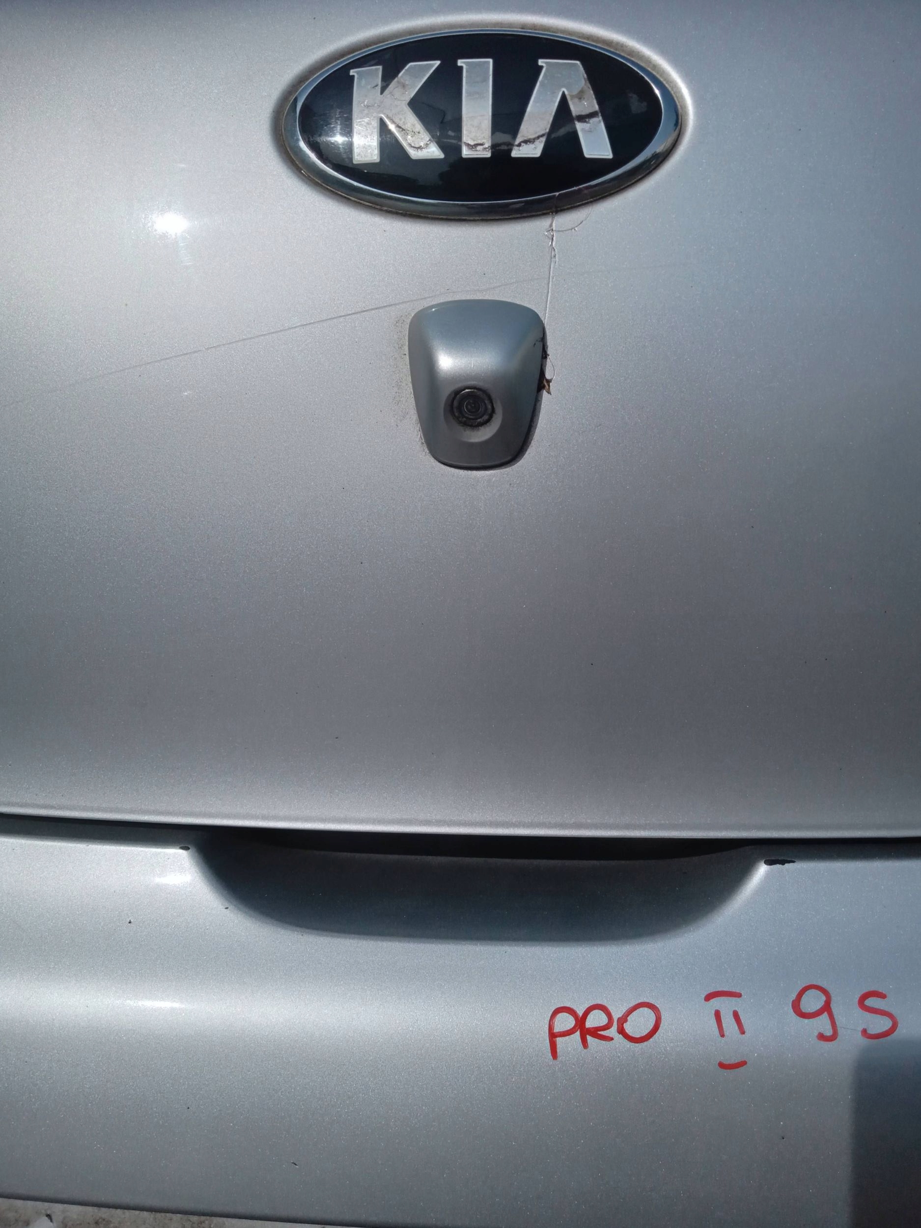 KIA PRO CEED II boot door rear complete KAMERA 9S 2012