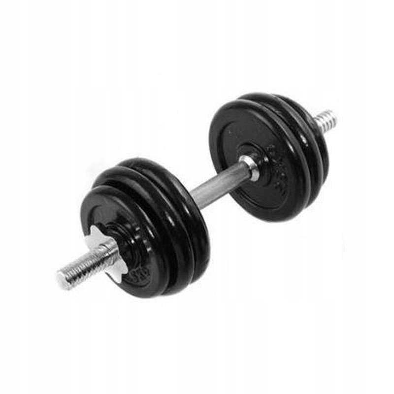 Činka nakládací Sedco 15 kg černá ocel, chrom tyčka