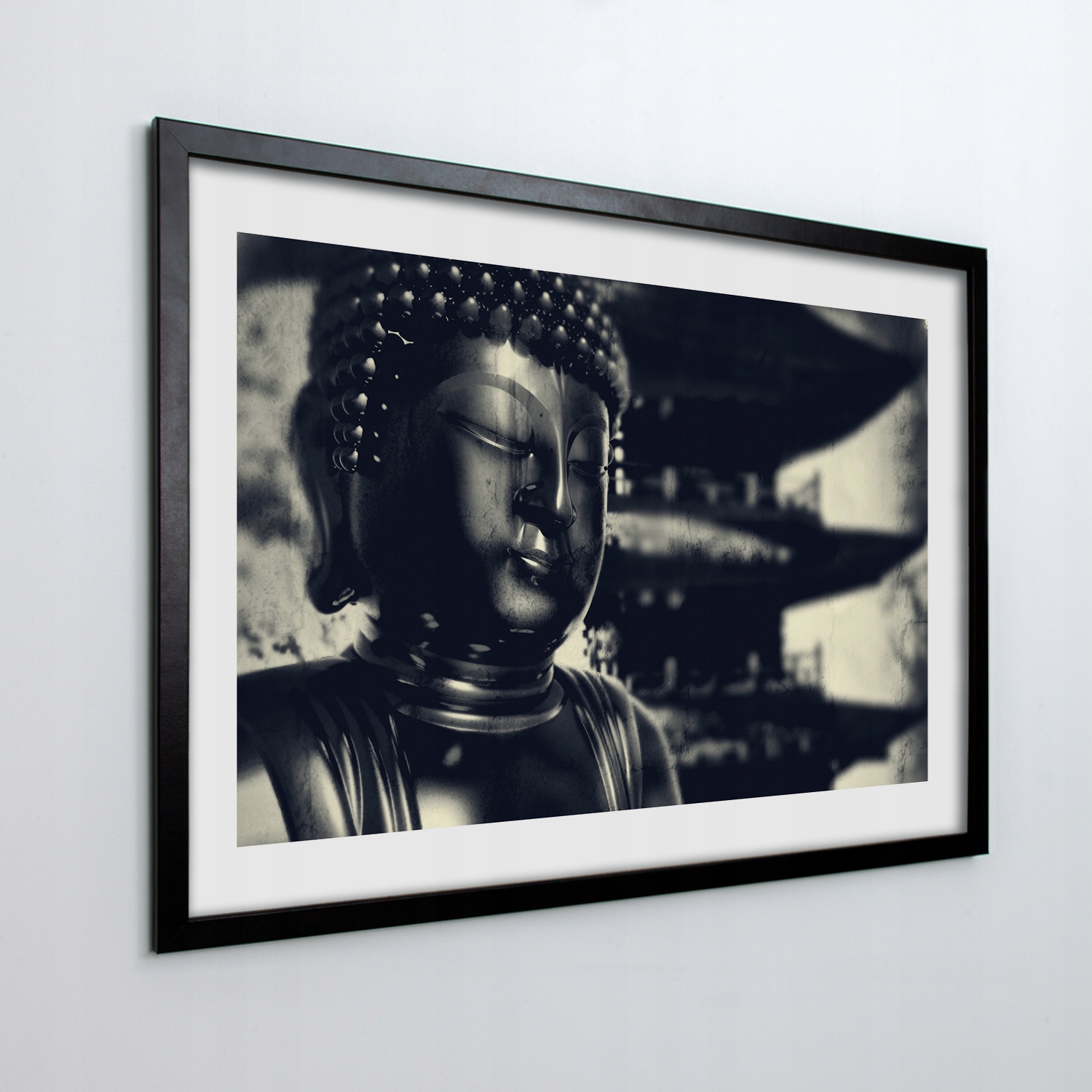 Fotoobraz v ráme na stenu Zlatý Buddha 100 x 70 cm