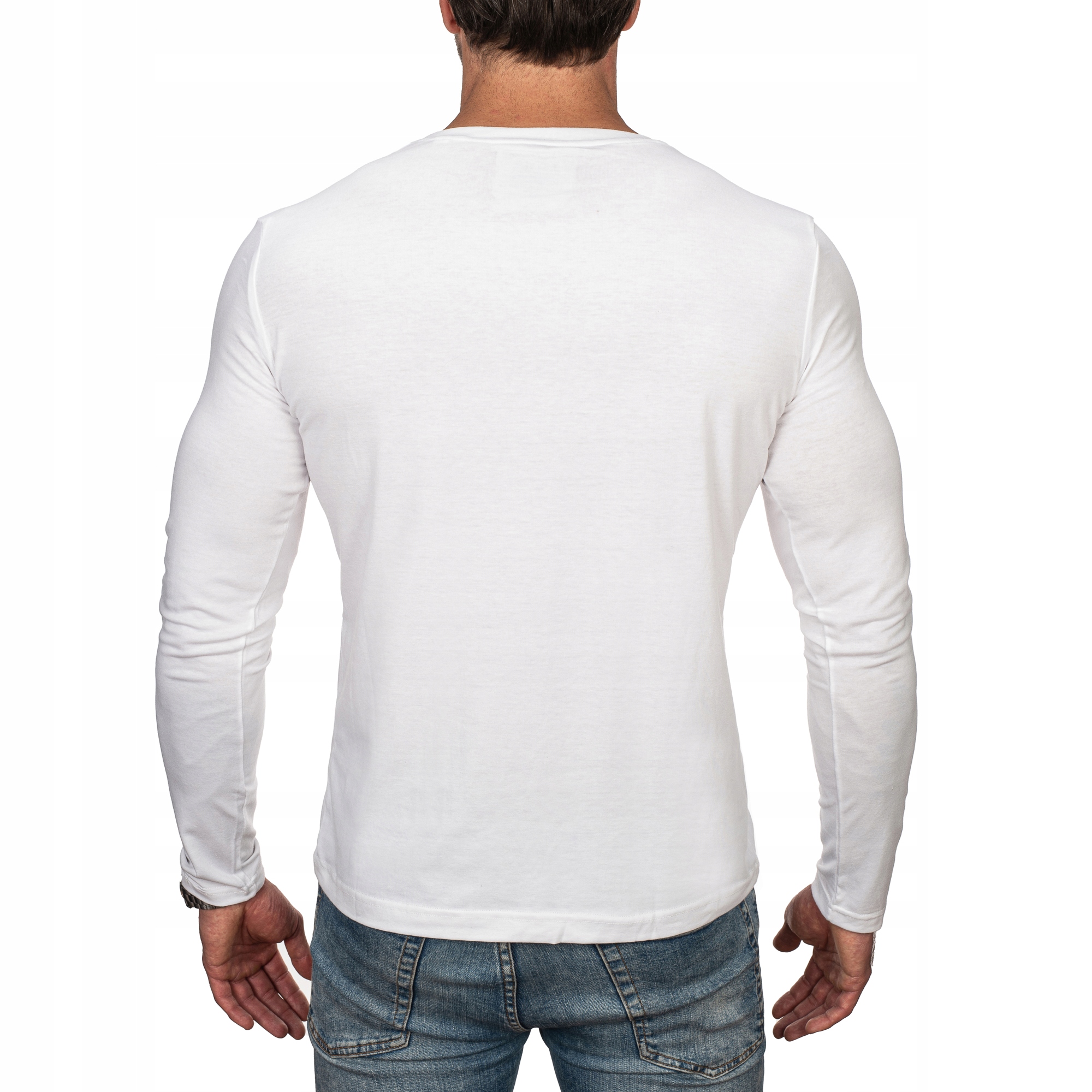 CX01 roz. M MĘSKA BLUZKA LONGSLEEVE DŁUGI RĘKAW Rozmiar M