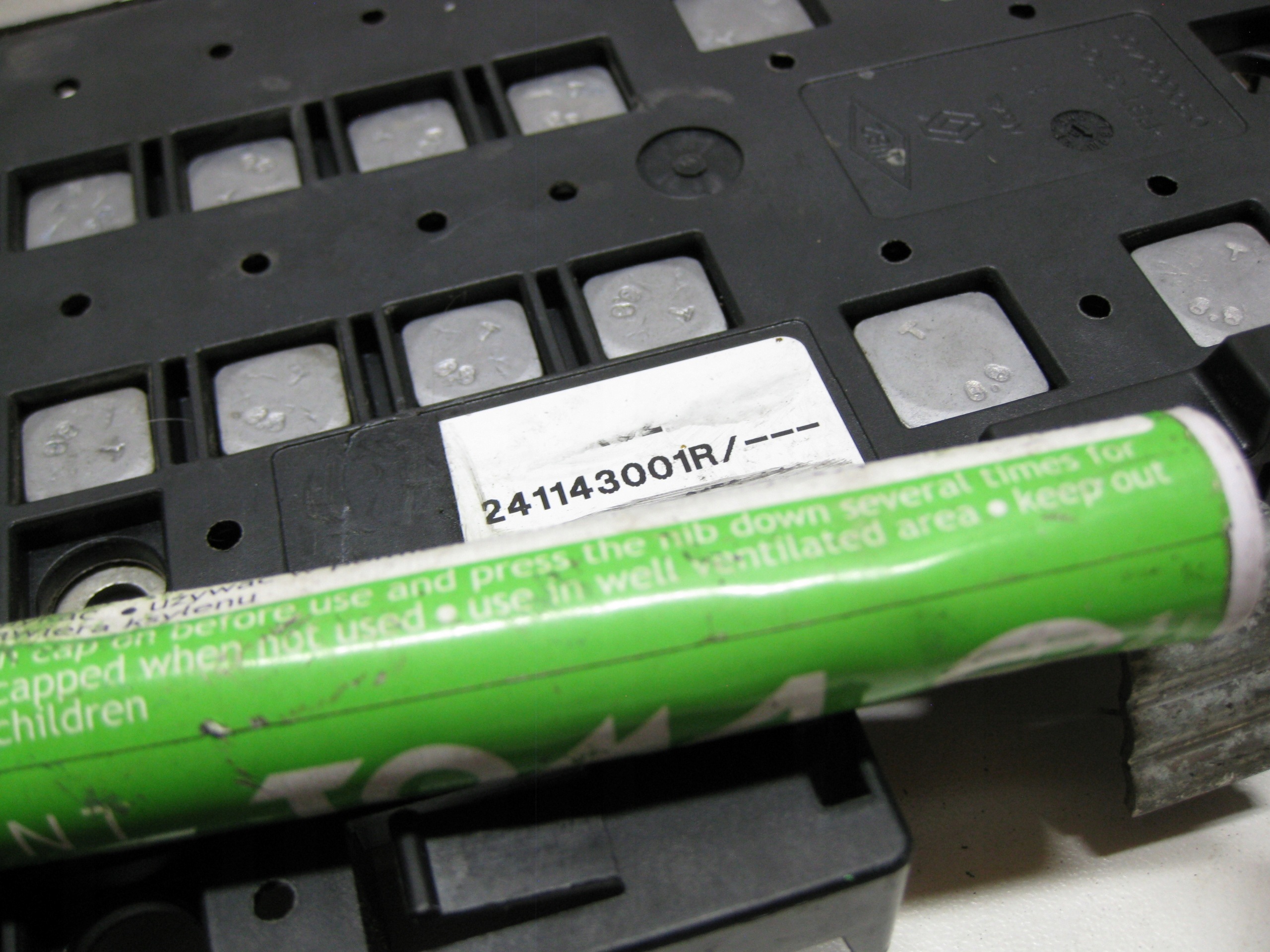 RENAULT MASTER III Câble batterie Positif 241143001R