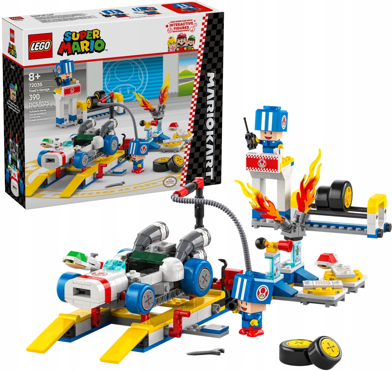 72035 Lego Mario Mario Kart a jeho garáž