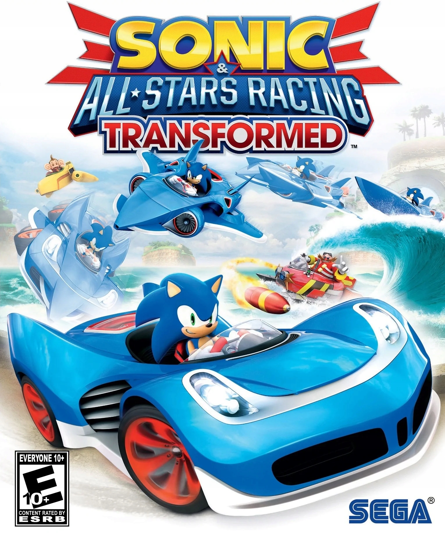 SONIC & ALL-STAR RACING TRANSFORMED - KLUCZ STEAM