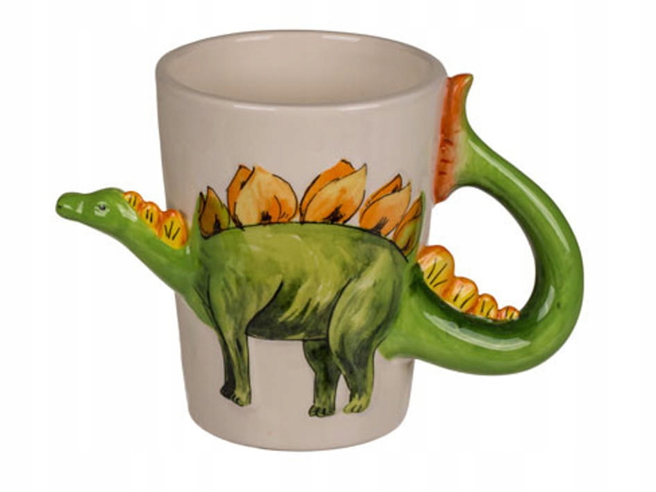 

Kubek dinozaur Dino Z Uchem W Kształcie Ogona MIX