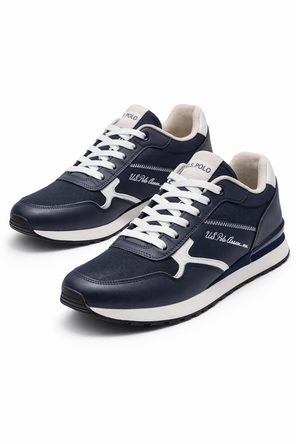 U S Polo Assn Pánské Sportovní Tmavě Modré Boty S Nápisy 41 I4B