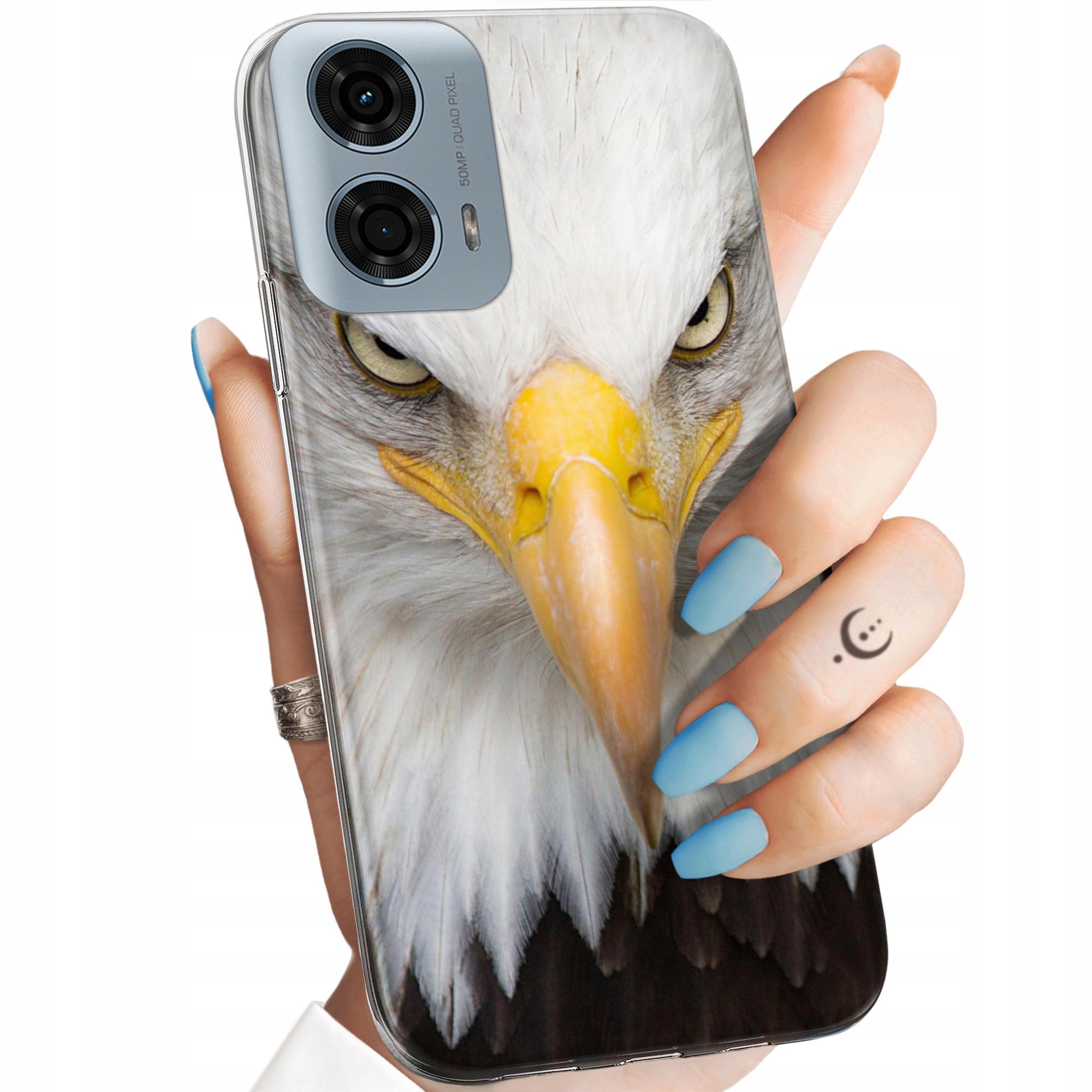 Etui Do Motorola Moto G24 Moto G04 Orzeł Sokół Eagle Obudowa Case