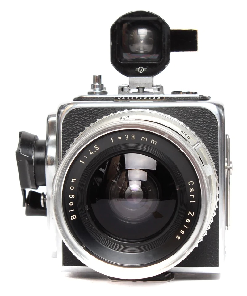 Hasselblad Super Vide C + 38/4.5 Biogon + kaseta stan DOBRY PLUS