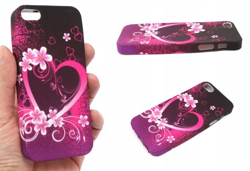

Etui Design Pokrowiec do iPhone 5 5S Se A1723 Serc