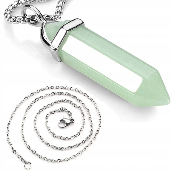 WISIOREK kamień AWENTURYN naszyjnik prezent