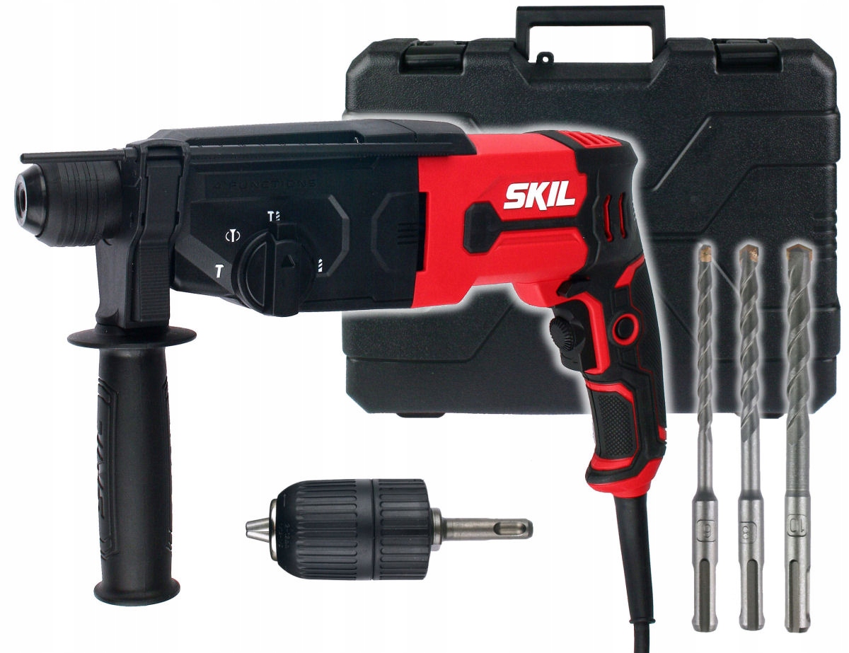 

Młotowiertarka 850W 1770 Skil Wiertła Uchwyt