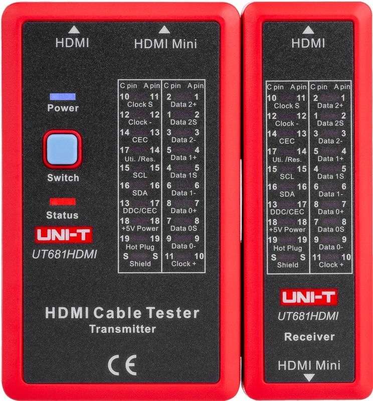 

Miernik/Tester kabli Hdmi UT681HDMI Uni-t
