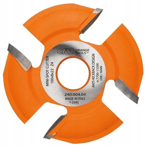 Cmt kotouč (fréza) pro zásmolky D100*8 d22 Z4 R30 Hm C24000404