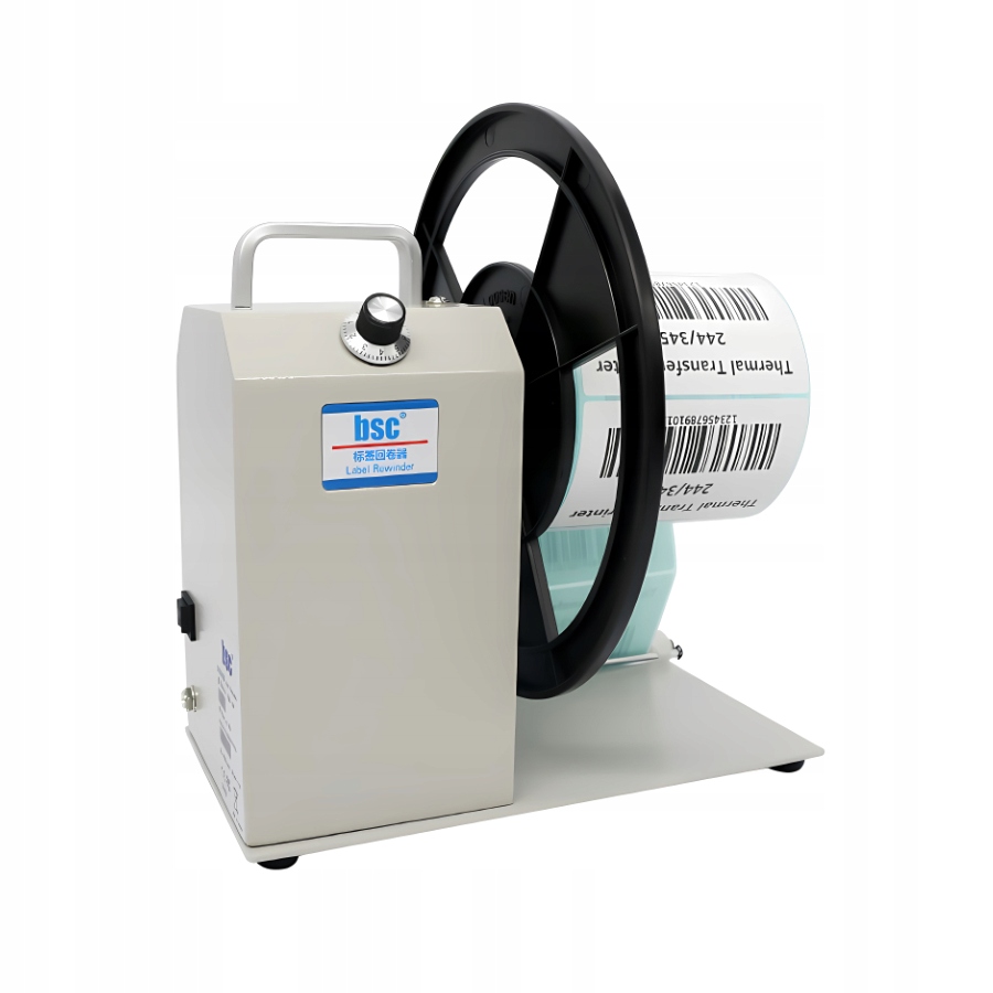 Automatyczna Nawijarka Zwijarka Etykiet Paragonów Taśm Nawijak BSC-Q5 Model BSC-Q5