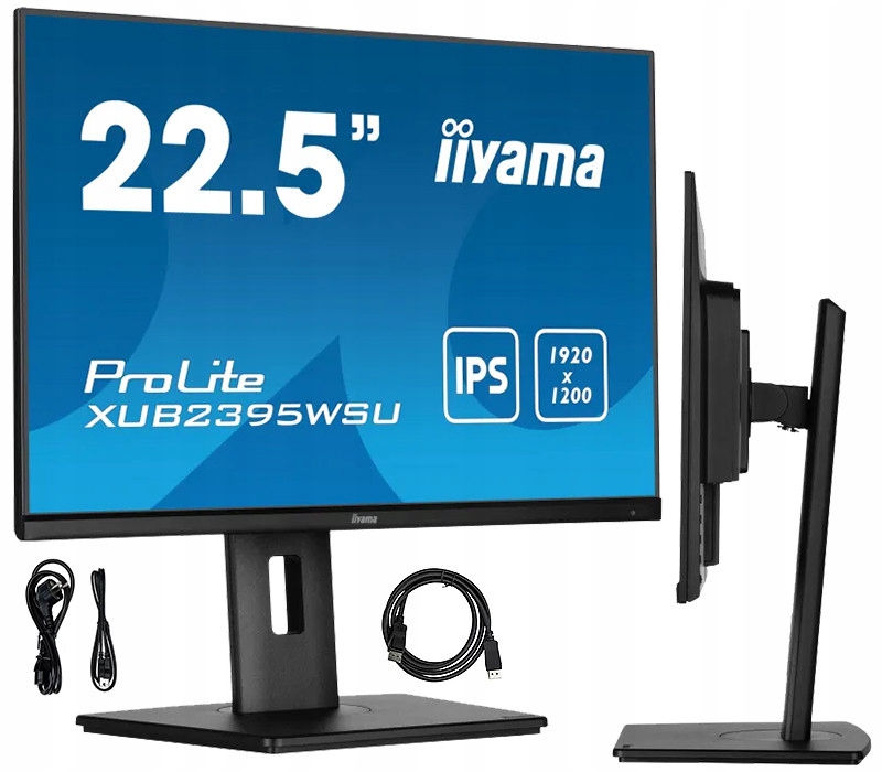 Monitor iiyama ProLite XUB2395WSU-B5 24 Wuxga Ips Led 1610 /vga Hdmi Dp