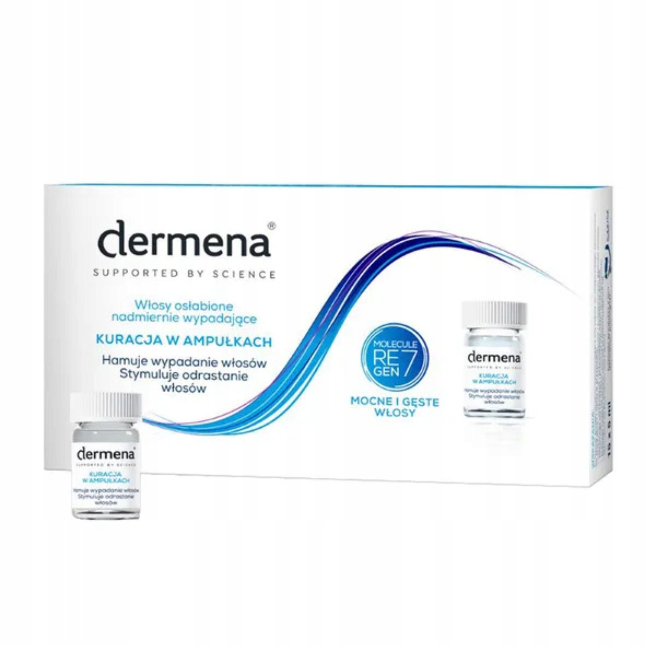 Dermena Kuracja w ampułkach, 15 x 5 ml