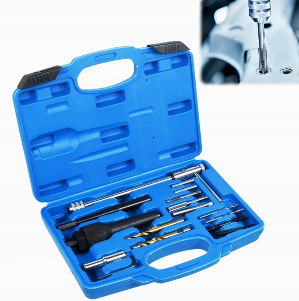 Sada Nástrojů Pro Opravu Odstraňování Regeneračních Žhavicích Svíček M8 M10 Vrtáku