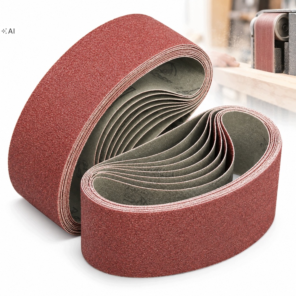 50x Papier Ścierny Pas Bezkońcowy 75x457 mm P40-P180 Taśma Szlifierska