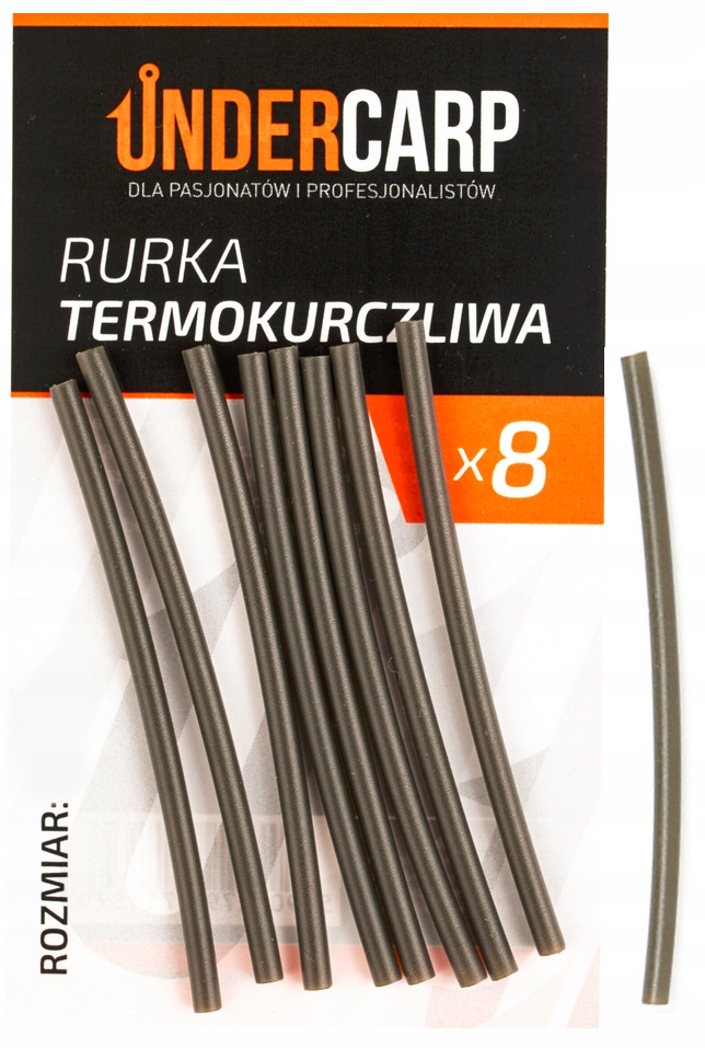 Rurka termokurczliwa Undercarp Zielona 2mm