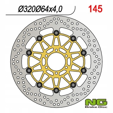 Ng Predný Brzdový Kotúč Ducati 916, Benelli 750/899/900/1130 (320X64X4)