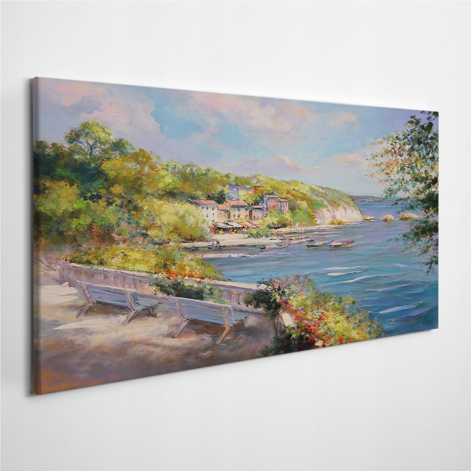 

Fotoobraz na ścianę Krajobraz Włochy Zatoka 120x60