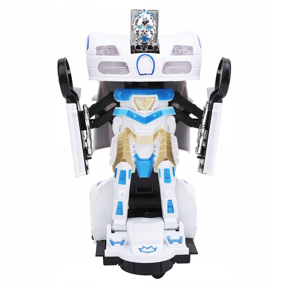 AUTO-ROBOT BATERIE SAMOCHÓD POLICJA TRANSFORMERS Model TRANSFORMERS