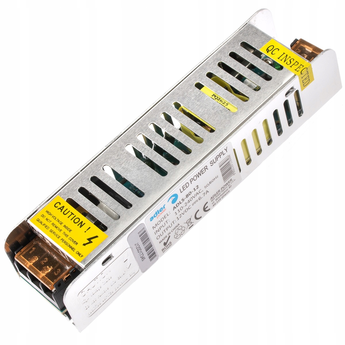 

Zasilacz Montażowy Do Taśmy Led 12W 80W 6,7A Adler