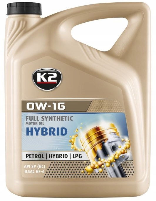 K2 Hybrid 0W16 5L
