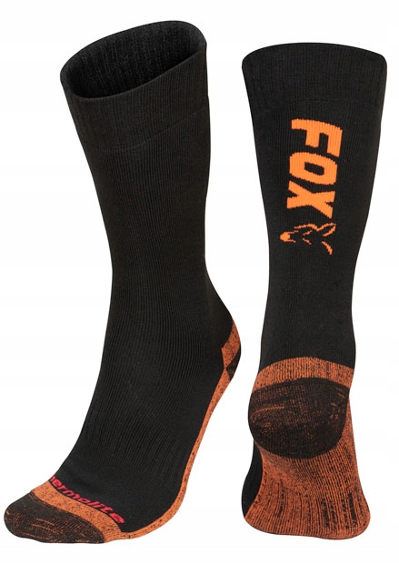 Fox Skarpety Termolite Black/Orange 40-43