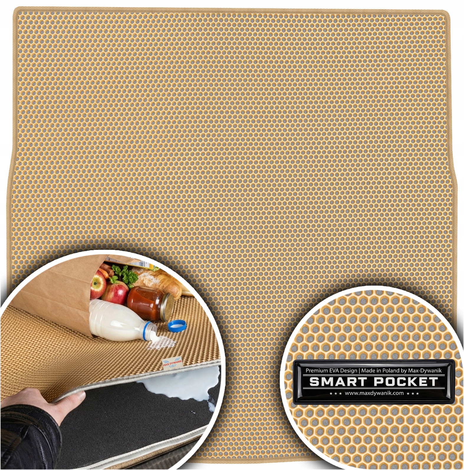 Opel Insignia A Kombi 2008-2017 Vložka do batožinového priestoru Eva Smart Pocket Bežová