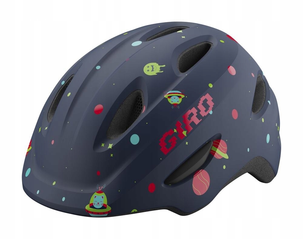 Giro dětská cyklistická helma s nastavením Scamp, tmavě modrá