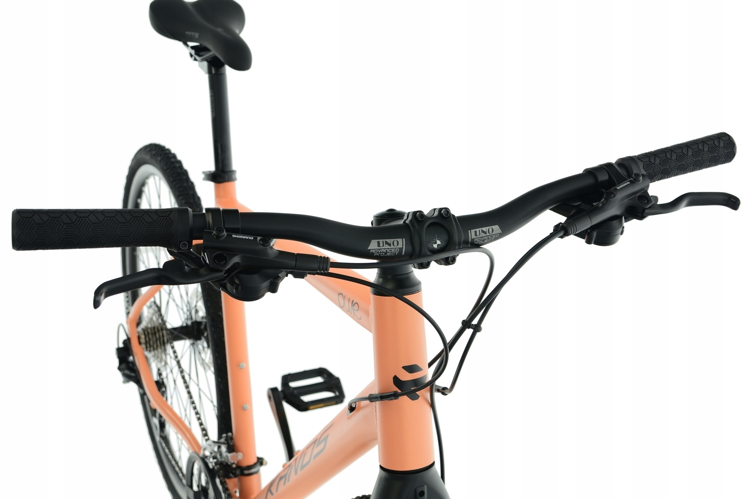 Rower Gravel/FITNESS Kands 28 PURE r55 cm pomarańcz Acera w super cenie!!