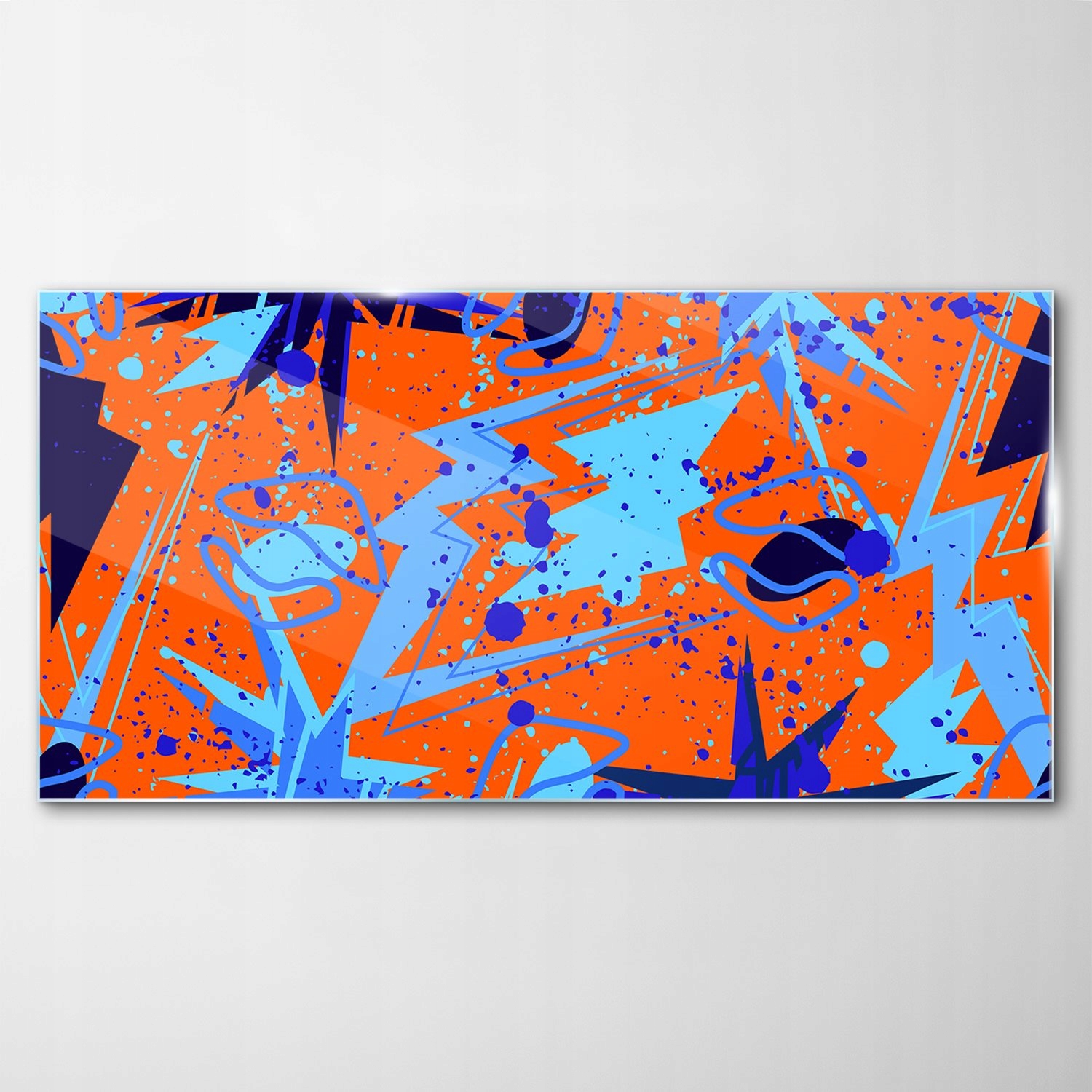 

Hartowany Obraz Szklany Abstrakcja Art Wzór 140x70