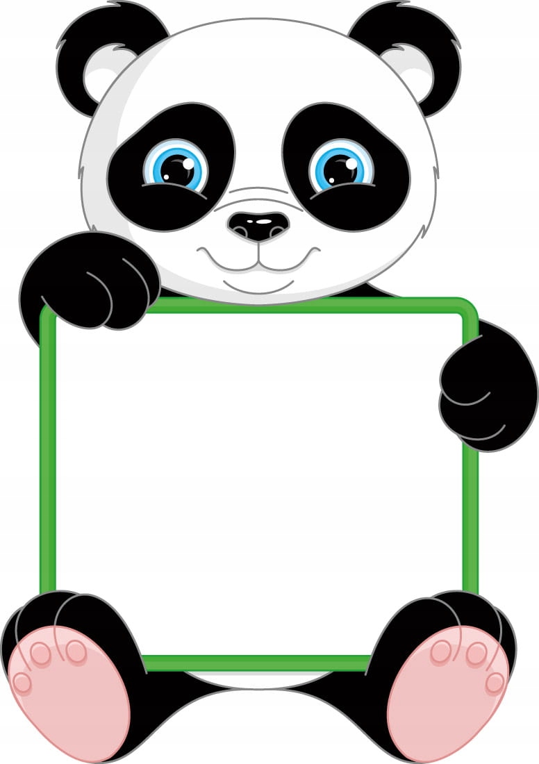 Dyplom Certyfikat Dyplomy Panda A4 190 g/m² 25 ark