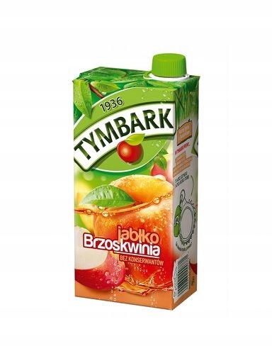 Levně 13 x Tymbark Nápoj jablko broskev 1 l