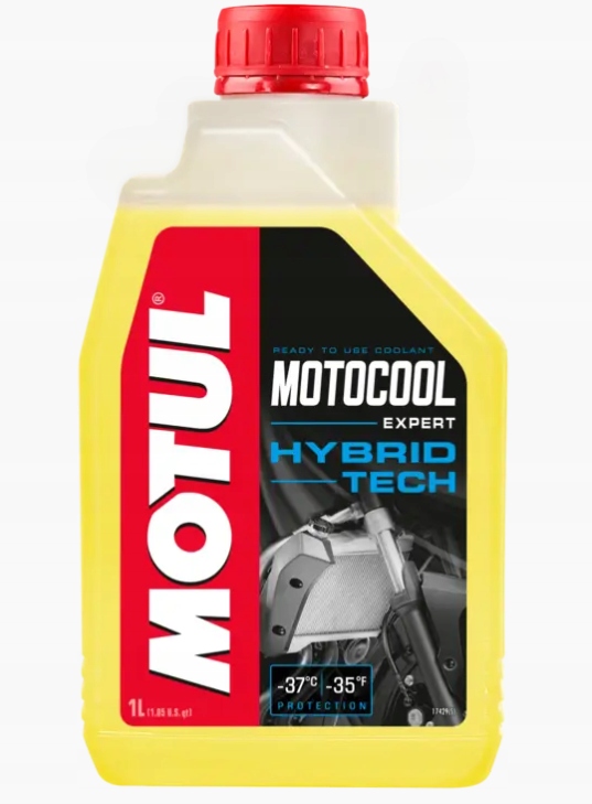 Motul Motocool Expert Płyn Do Chłodnic Motocykle -37°C Żółty 1L