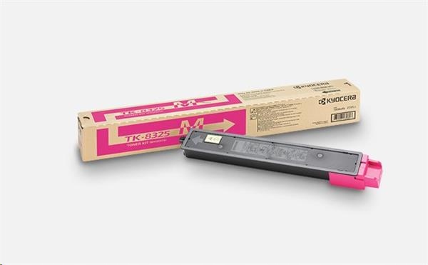 Kyocera TK-8325M Toner magenta na 12 000 A4 (pri 5% pokrytí), pre…