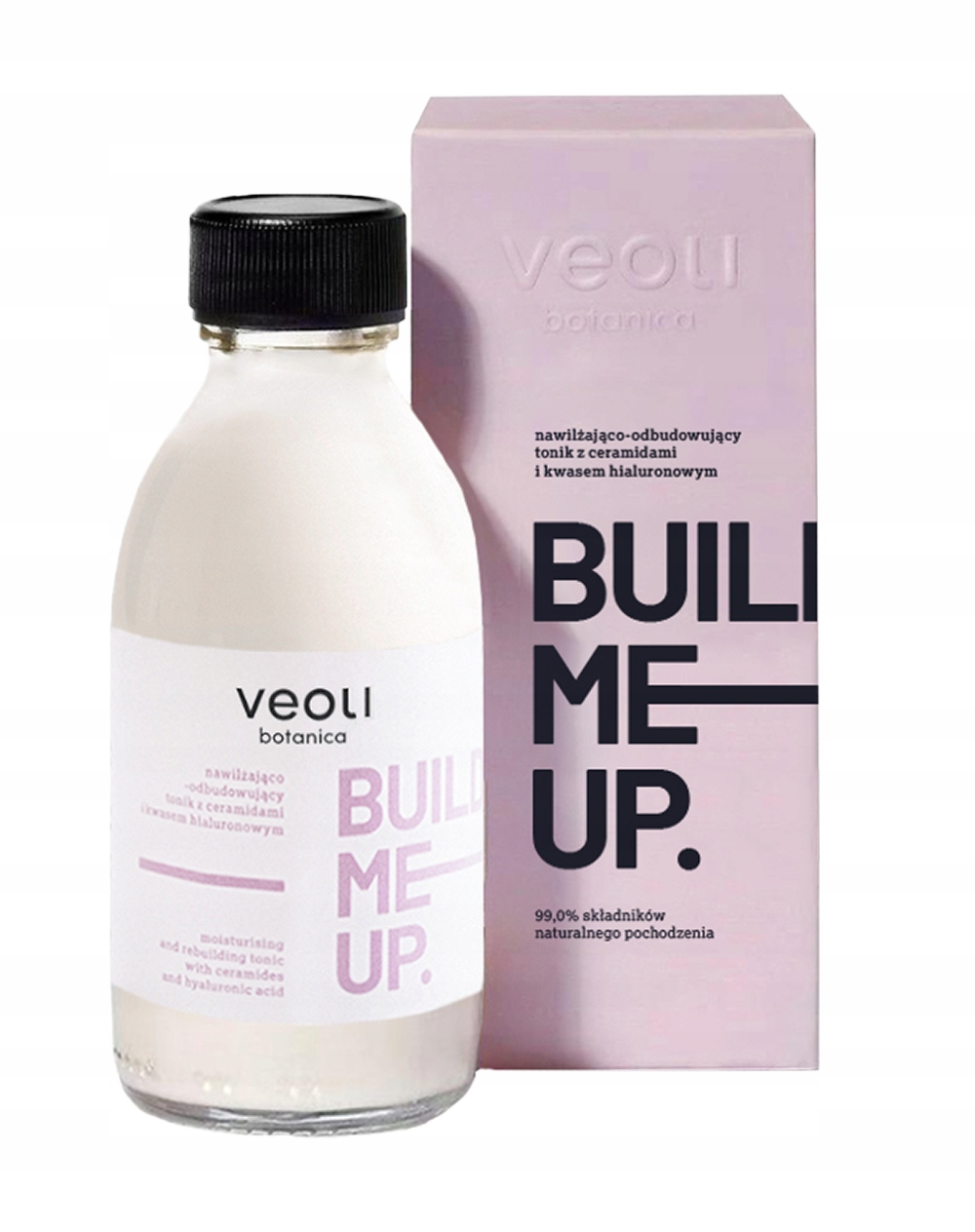 Veoli Botanica Build Me Up Nawilżająco-odbudowujący tonik z ceramidami
