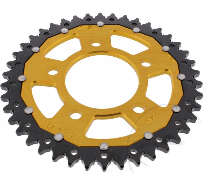 Ozubené Koleso Zadné Duálne Zlaté Zf Sprocket Honda CRF1100 Africa Twin 42Z 525