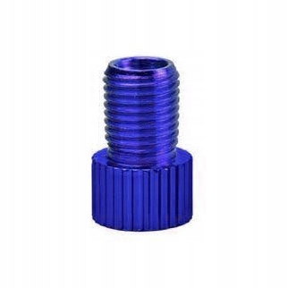 

Adapter przejściówka wentyl Presta Niebieski