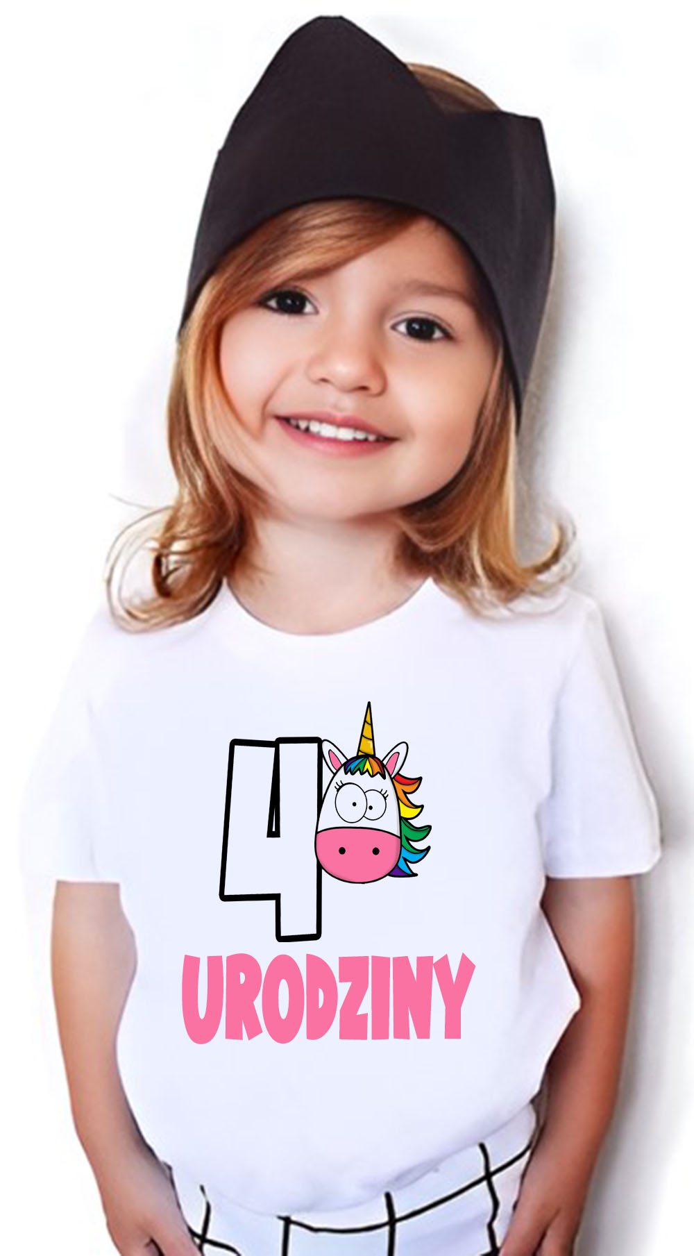 

T-shirt Koszulka urodzinowa 4 Urodziny Jednorożec